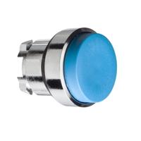 Schneider Electric ZB4BL6 ZB4BL6 Terugstelbaar (Ø) 22 mm Zonder markering Chroom, Blauw 1 stuk(s) - thumbnail