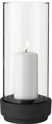 Stelton Home Windlicht 24,5 cm zwart