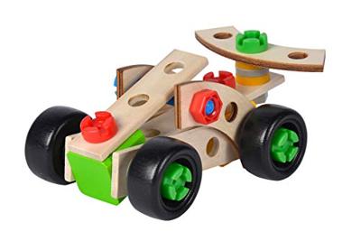 Eichhorn Rennauto Constructieset Constructor Aantal onderdelen: 35 Leeftijdsklasse: Vanaf 3 jaar