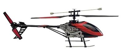 Amewi Buzzard V2 rot RC helikopter voor beginners RTF - thumbnail