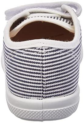 Canvas meisjes sportschoenen Clory LES TROPEZIENNES® BY M. BELARBI gestreept marineblauw - thumbnail