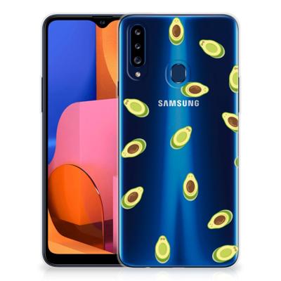 Samsung Galaxy A20s | Siliconen Case | Avocado Samsung Galaxy A20s | Siliconen Case | Avocado