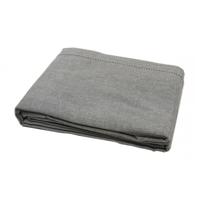 KOOK Tafelkleed 140/300 cm gemeleerd grijs - thumbnail