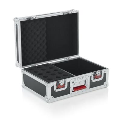 Gator Cases G-TOUR-M15 houten flightcase voor 15 microfoons Gator Cases G-TOUR-M15 houten flightcase voor 15 microfoons
