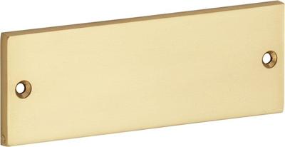 Naamplaat Rectangular 120x43mm MGG