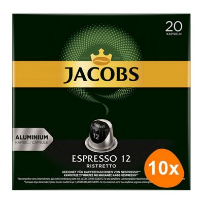 Jacobs - Espresso Ristretto - 10x 20 Capsules