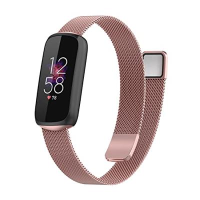 Fitbit Luxe - Milanese bandje - Rosé goud