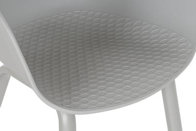 Keukenstoel DKD Home Decor Lichtgrijs 56 x 58 x 78 cm 60 x 55 x 78 cm