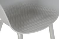 Keukenstoel DKD Home Decor Lichtgrijs 56 x 58 x 78 cm 60 x 55 x 78 cm - thumbnail