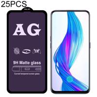25 stuks AG matte anti blauw licht volledige dekking gehard glas voor OPPO Realme 3 Pro - thumbnail