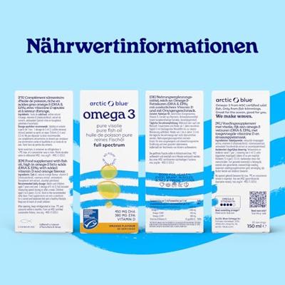 Visolie DHA en EPA met vitamine D3 - 150ml - thumbnail