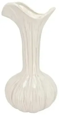 Daan Kromhout Design vaas keramiek mia 21x44cm wit