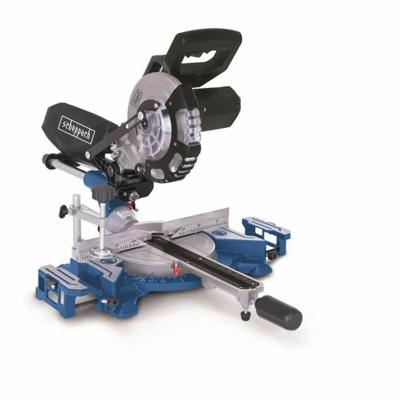 Verstekzaag met schijf met 30 tanden SCHEPPACH HM 185 - 1400 W - Zaagblad Ø 185 mm