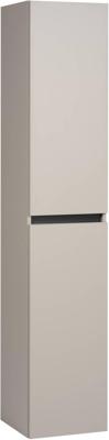 Saqu Gaia hoge kast rechts 35x34x180cm mat greige