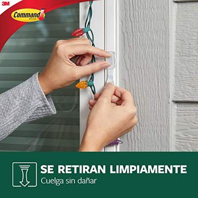 Haak voor ophanging 3M Transparant Plastic (8 Stuks) Haak voor ophanging 3M Transparant Plastic (8 Stuks)