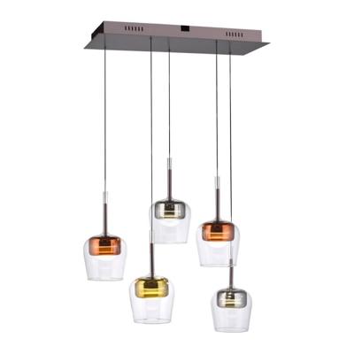 Paul Neuhaus 5-lichts hanglampQ-Kon meerdere kleuren - 2743-70