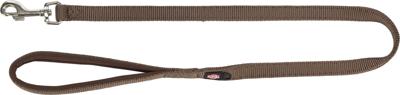 Hondenriem Trixie Premium Hazelnoot 1 m M/L - thumbnail
