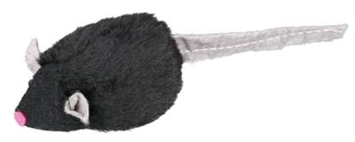 TRIXIE MUIS MET MICROCHIP PLUCHE MET KATTENMUNT ASSORTI 6 CM 12 ST
