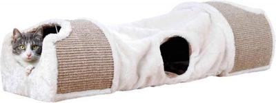 TRIXIE KRABTUNNEL LICHTGRIJS / BRUIN / TAUPE 110X30X38 CM TRIXIE KRABTUNNEL LICHTGRIJS / BRUIN / TAUPE 110X30X38 CM