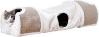 TRIXIE KRABTUNNEL LICHTGRIJS / BRUIN / TAUPE 110X30X38 CM - thumbnail