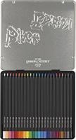 Faber Castell FC-116425 Black Edition Kleurpotloden 24 Stuks - thumbnail
