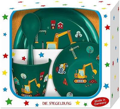 BAGGER Die Spiegelburg baby vaatwerk cadeauset meerkleurig