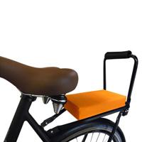 Bagagedragerkussen Fietskussen Oranje - thumbnail