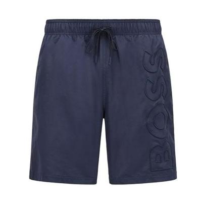BOSS Zwemboxer Whale blauw