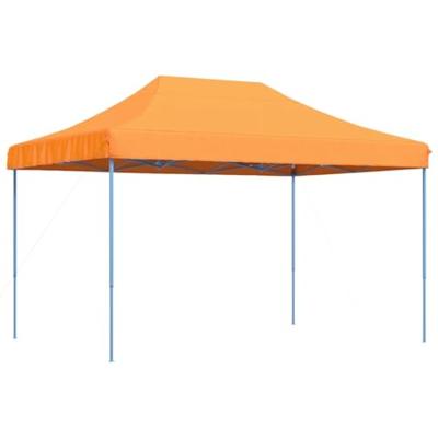 Partytent inklapbaar pop-up 410x279x315 cm oranje - thumbnail