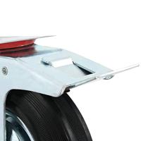 Zwenkwielen 4 st 200 mm - thumbnail