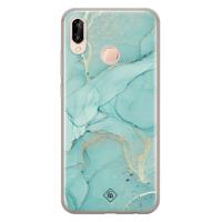 Huawei P20 Lite siliconen hoesje - Touch of mint - thumbnail