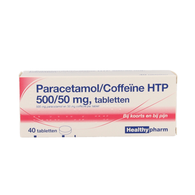 Paracetamol 500mg coffeine 40 Tabletten