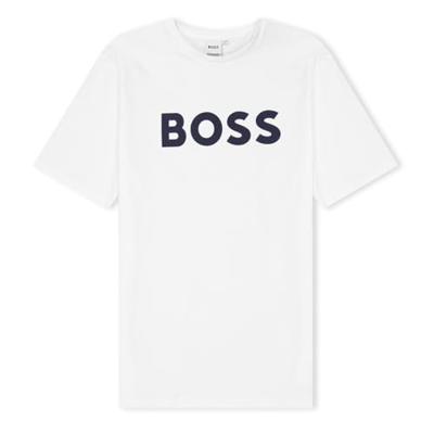 Hugo Boss Logo T-Shirt Kids Wit - Maat 13/14 jaar - Kleur: Wit | Soccerfanshop