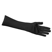 Handschoenen elleboog Nice zwart - thumbnail