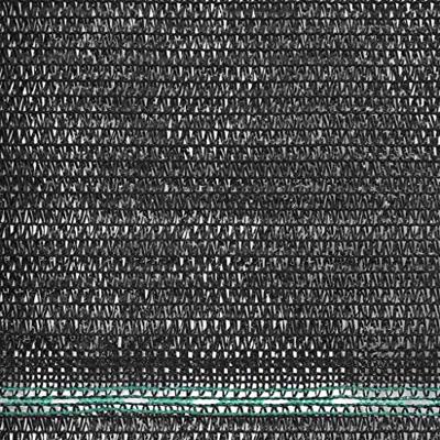 VidaXL Tennisscherm 1,2x50 m hdpe zwart VidaXL Tennisscherm 1,2x50 m hdpe zwart