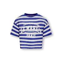 Kids ONLY zomer t-shirt S/S meisjes - loose fit - blauw - Kogolivia - thumbnail