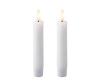 Lumineo leddinerkaars d2h14cm 2st wit - thumbnail