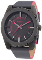 Horlogeband Diesel DZ5359 Leder Antracietgrijs 22mm - thumbnail