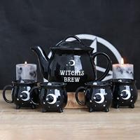 Theepot en Kopjes 'Witches Brew' - set - thumbnail