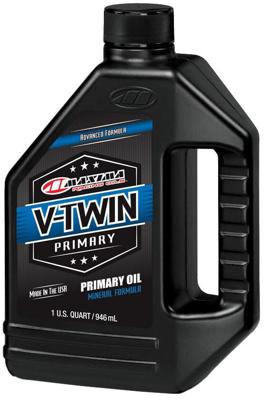 MAXIMA RACING OILS transmissie-olie "v-twin primair 80w". drive oil 80wt maxima 946ml v-twin