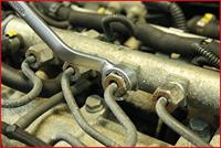 KS Tools 517.0057 Dubbele ringsleutel voor inspuitleidingen, 17 x 17 mm - thumbnail