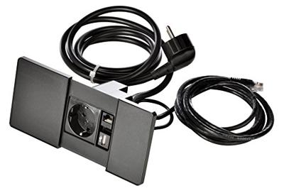 Kopp 939621017 Inbouwstekkerdoos 1-voudig Zwart 1 stuk(s)