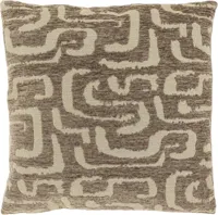 Unique Living kussen liam 45x45cm taupe - thumbnail