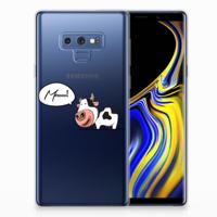 Samsung Galaxy Note 9 Telefoonhoesje met Naam Cow - thumbnail