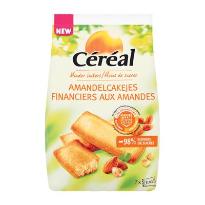 Cereal Amandelcakejes minder suikers 175 Gram