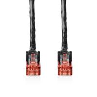 Nedis CAT6 Netwerkkabel | RJ45 Male | RJ45 Male | U/UTP | 30.0 m | Buitenshuis | Rond | PE | Zwart | Label - CCGL85900BK300 - thumbnail