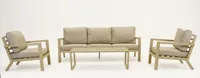 Vita Emerson Loungeset Beige 4-delig - thumbnail