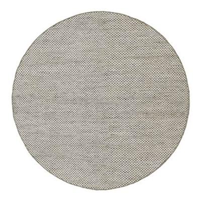 MOMO Rugs - Vaasa Grey White Rond - 200 rond Vloerkleed