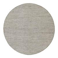 MOMO Rugs - Vaasa Grey White Rond - 200 rond Vloerkleed - thumbnail