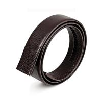 Mannen casual lederen riem tailleband lengte: 115cm (bruin) - thumbnail